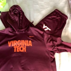 Virginia Tech thermafit sweatsuit